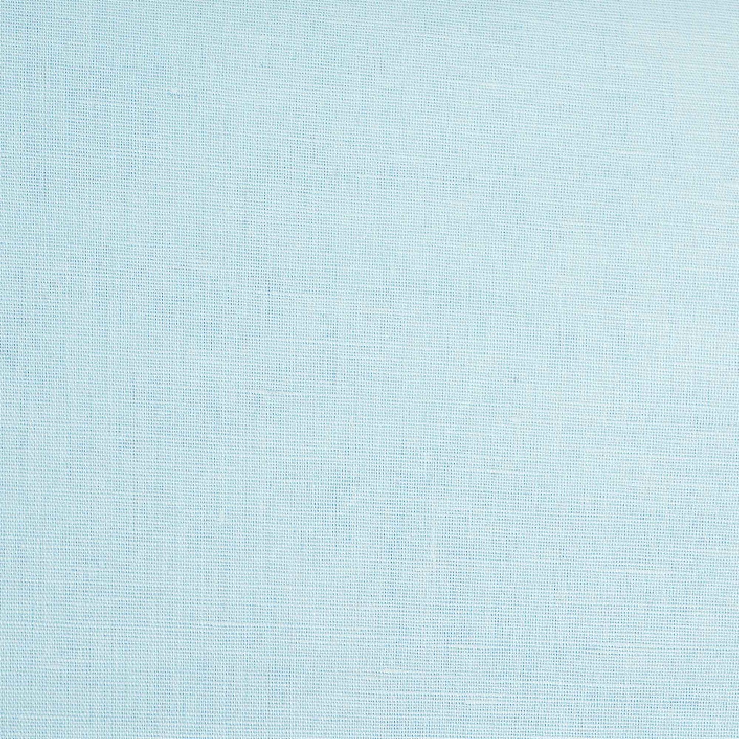 Sky Blue Solid Cotton Linen MKT-23299
