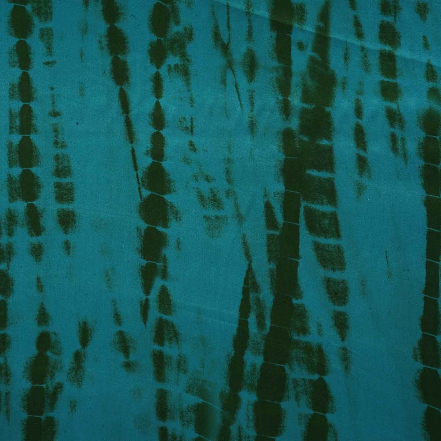 Sky Blue Shibhori Print Crepe Fabric MT-28234