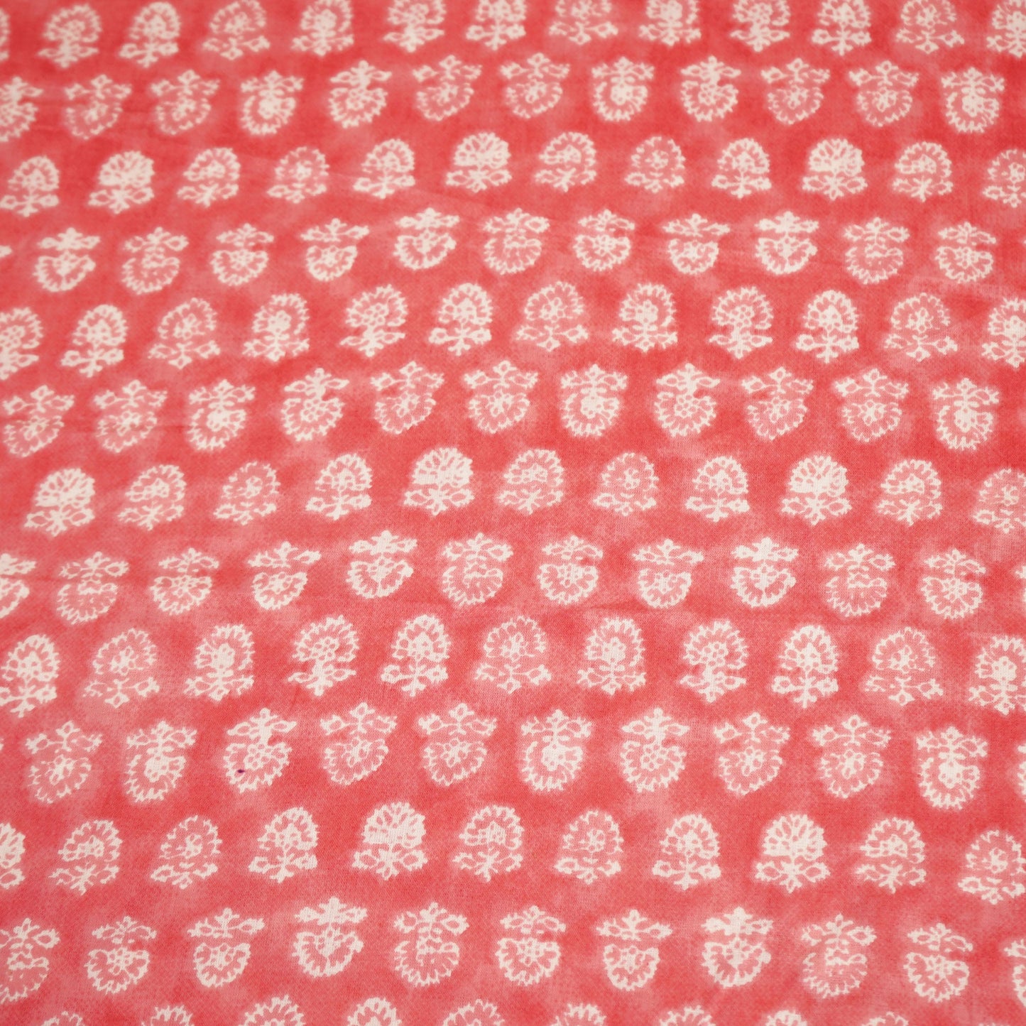 Pink Floral Print Cotton Fabric MFL-23728