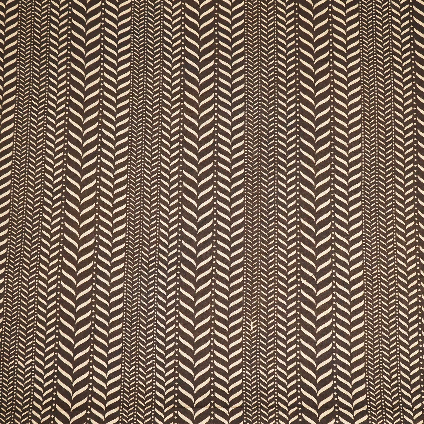 Black Bagru Print Cotton Fabric SCF-24209