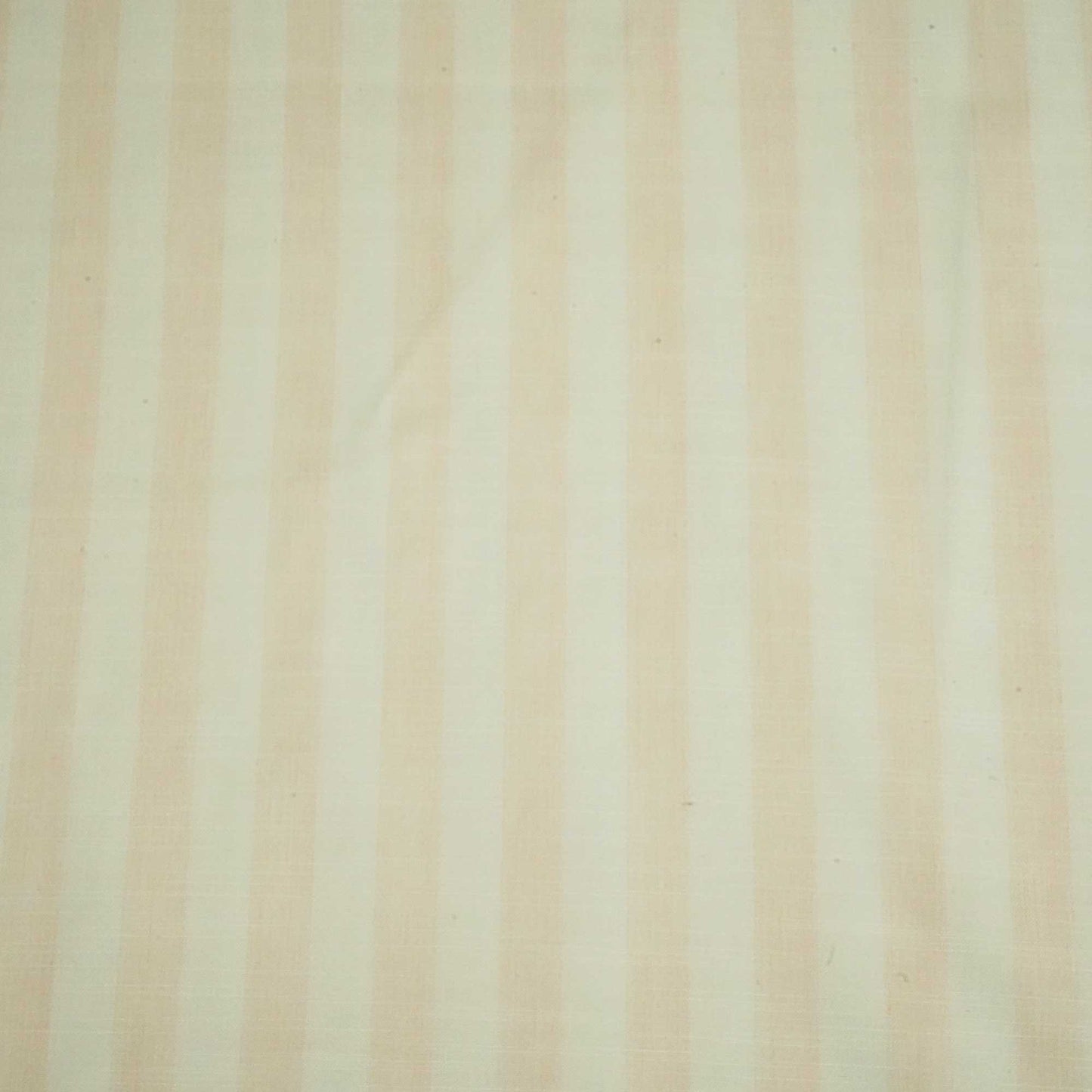 Peach & White Stripes Cotton Linen Fabric RS-24363