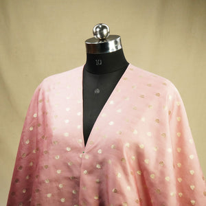 Pink Zari Booti Katan Silk YF-24439