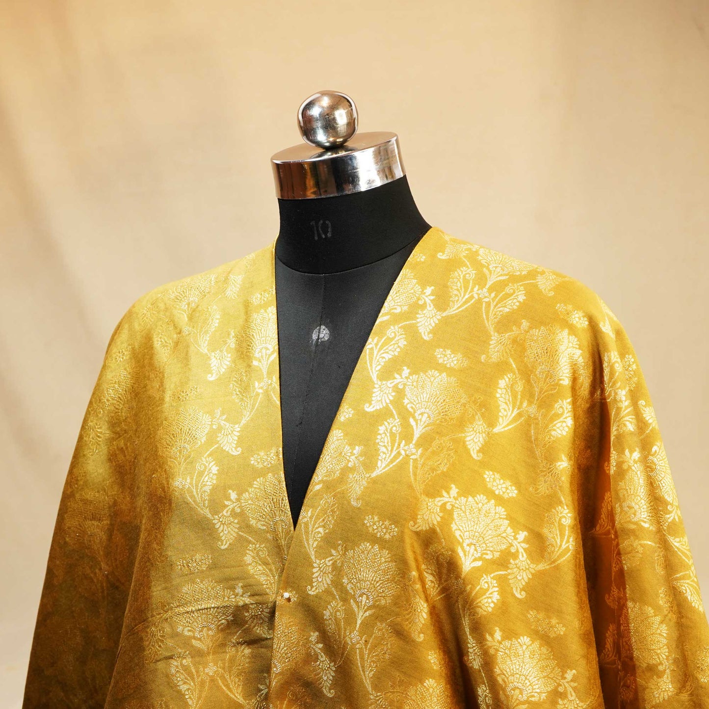 Mehndi Green Sona Rupa Jaal Munga Silk YF-24444