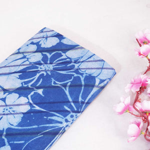 Indigo Dabu Print Cotton Fabric NC-24560