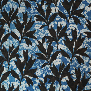 Indigo Jahota Print Cotton Fabric NC-24570