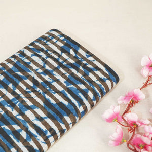 Indigo Jahota Print Cotton Fabric NC-24573