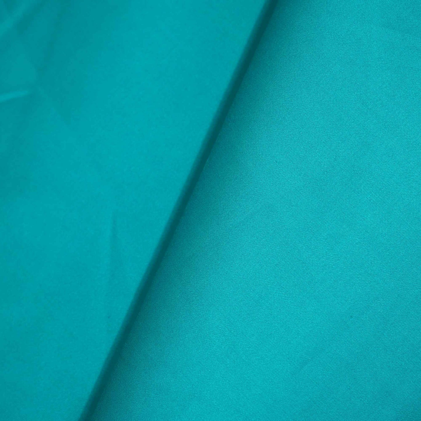 Aqua Blue Solid Giza Cotton Fabric STI-24645