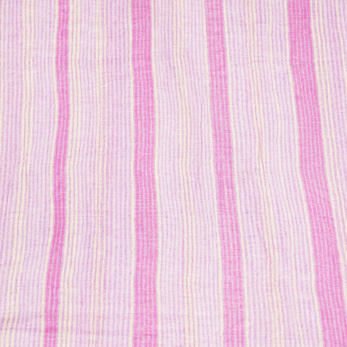 Lavender Stripes Print Cotton Mulmul Fabric GT-25406