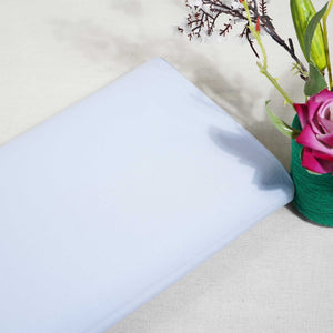 Ice Blue Solid Poplin Fabric SI-25511