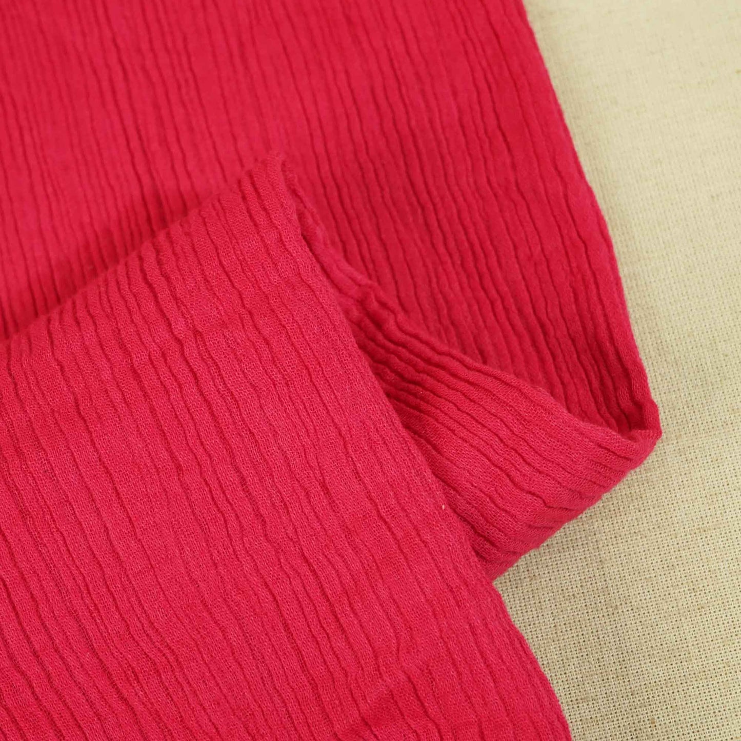 Magenta Solid Double Cotton Fabric SKE-26531