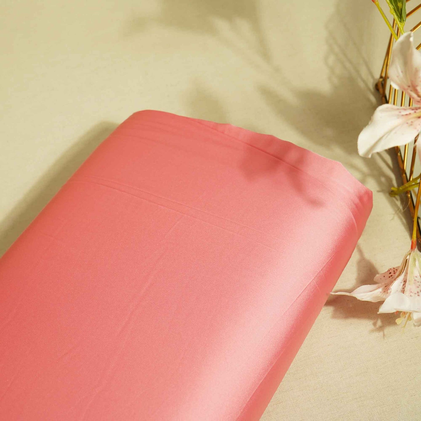 Pink Solid Zara Satin AF-26546