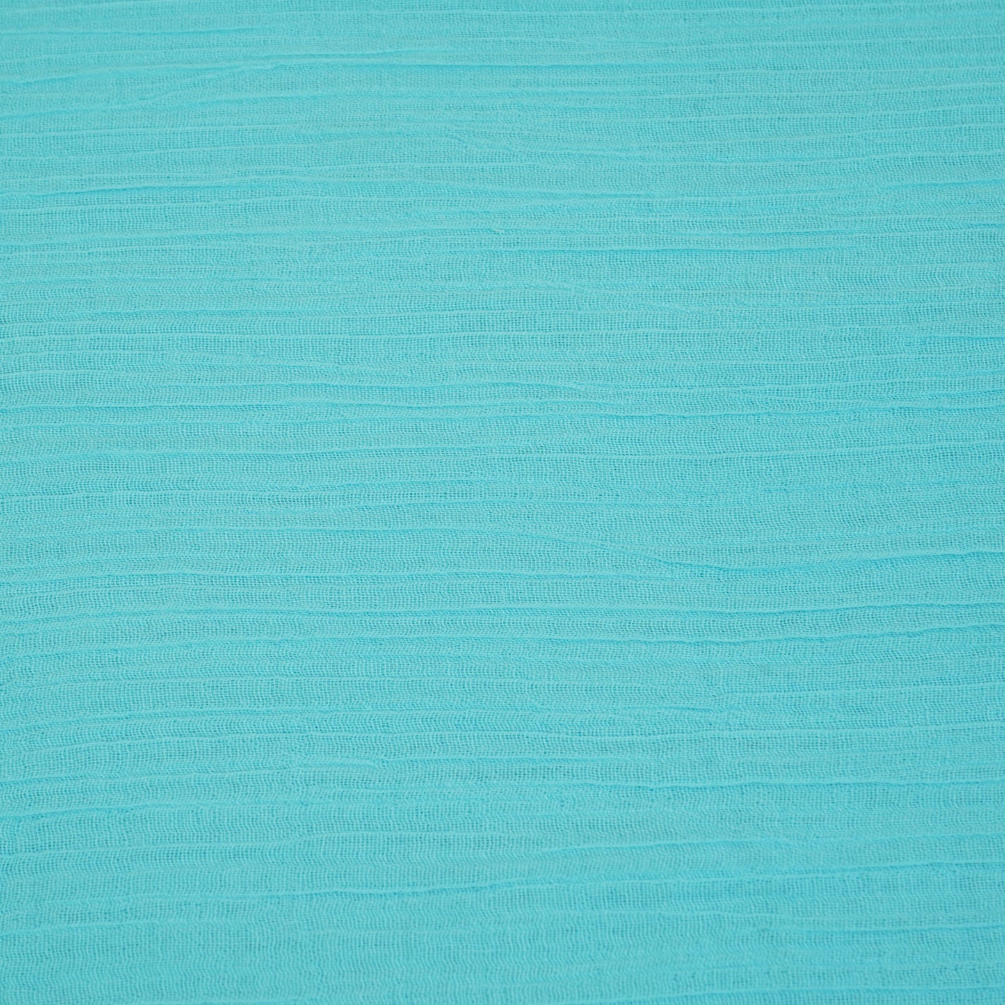 Sky Blue Solid Double Cotton Fabric-SKE- 26959