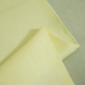 Yellow Cotton Linen-FF-27208 - TradeUNO