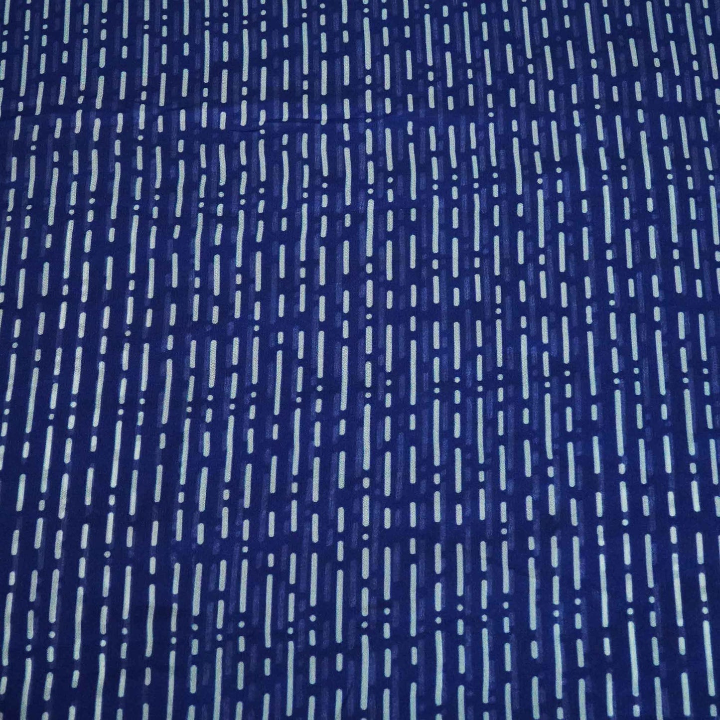 Blue Abstract Print Georgette Fabric MTF-27230