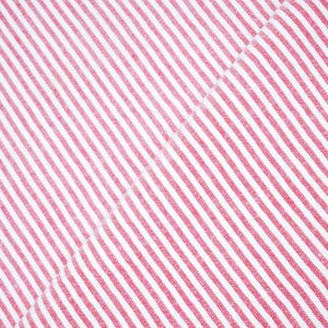 Red Stripe Seer Sucker Cotton Fabric LSF-27796