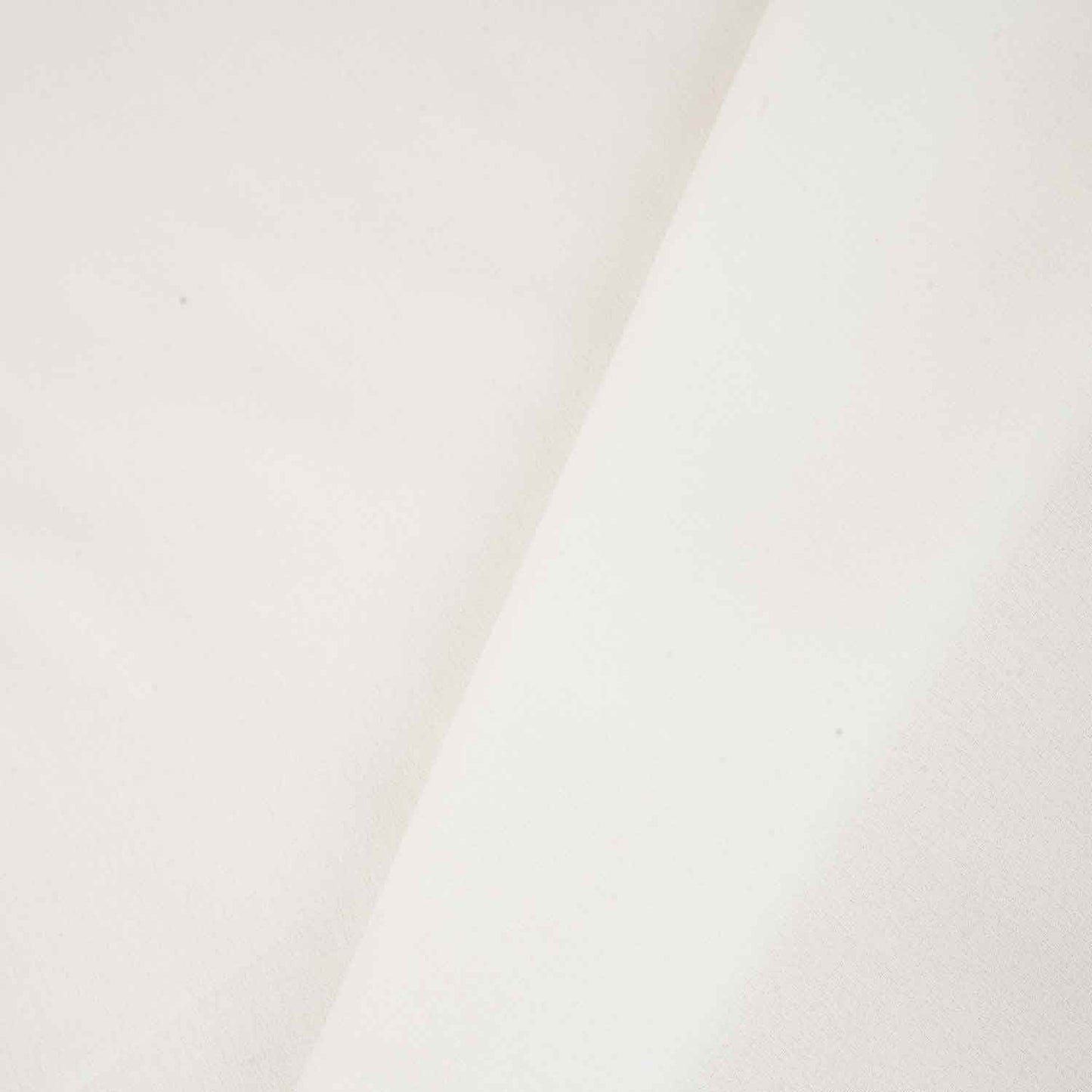 Off White Solid Pure Georgette Fabric NS-27838
