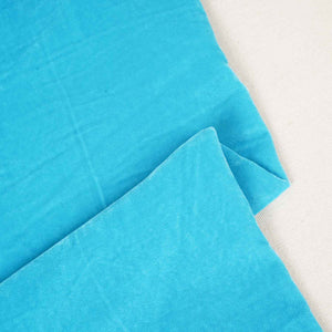 Sky blue Solid Micro Velvet 9000 MSMR-27851 - TradeUNO