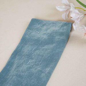 Sea Blue Solid Micro Velvet 9000 MSMR-27855 - TradeUNO