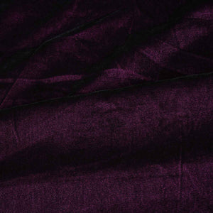 Dark Purple Solid Micro Velvet 9000 MSMR-27857 - TradeUNO