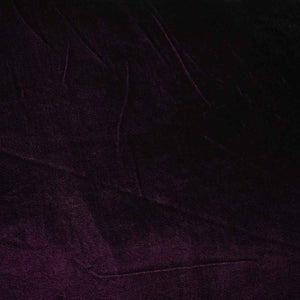 Dark Purple Solid Micro Velvet 9000 MSMR-27857 - TradeUNO