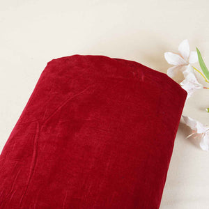 Red Solid Micro Velvet 9000 MSMR-27863 - TradeUNO