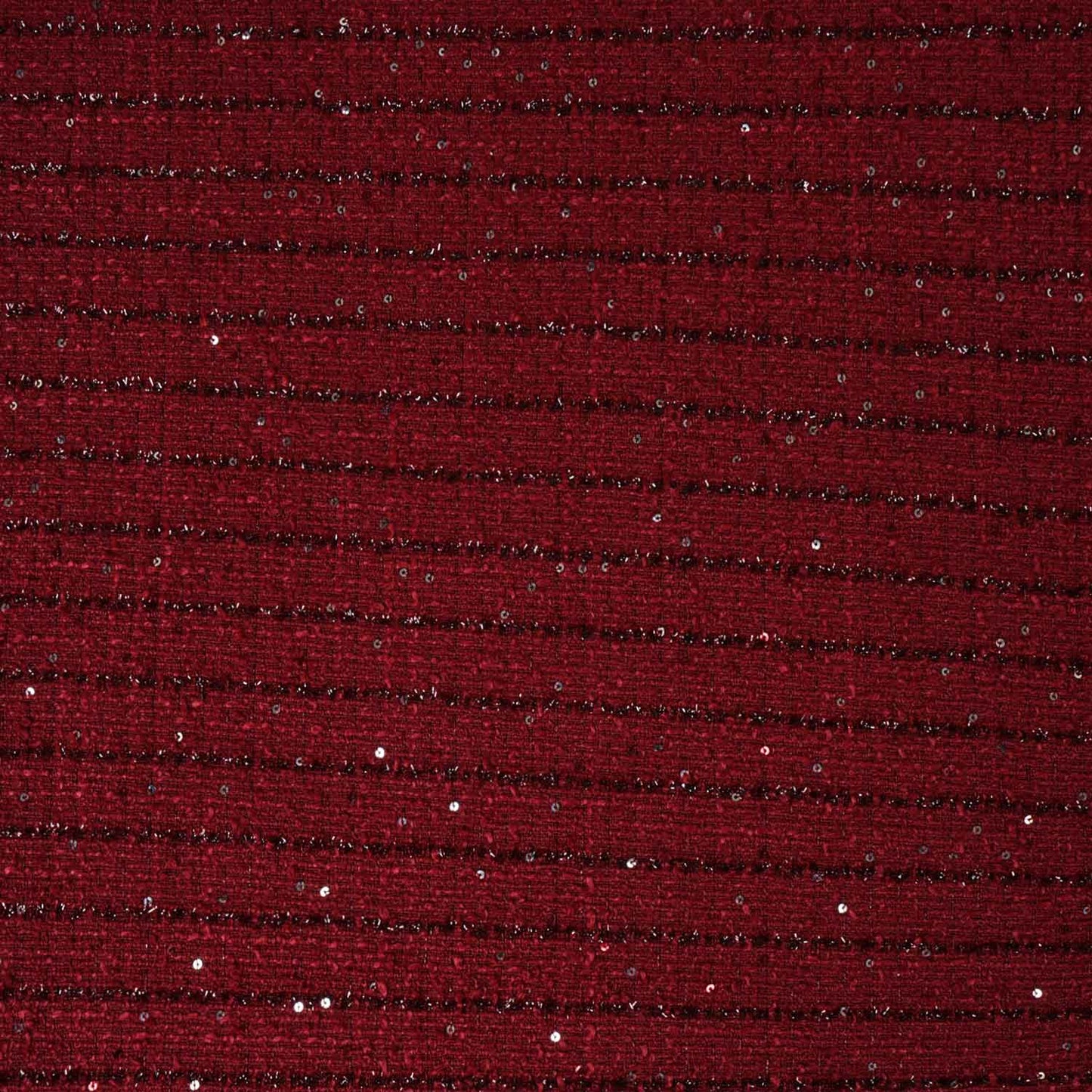 Maroon Tweed Fabric AF-27915