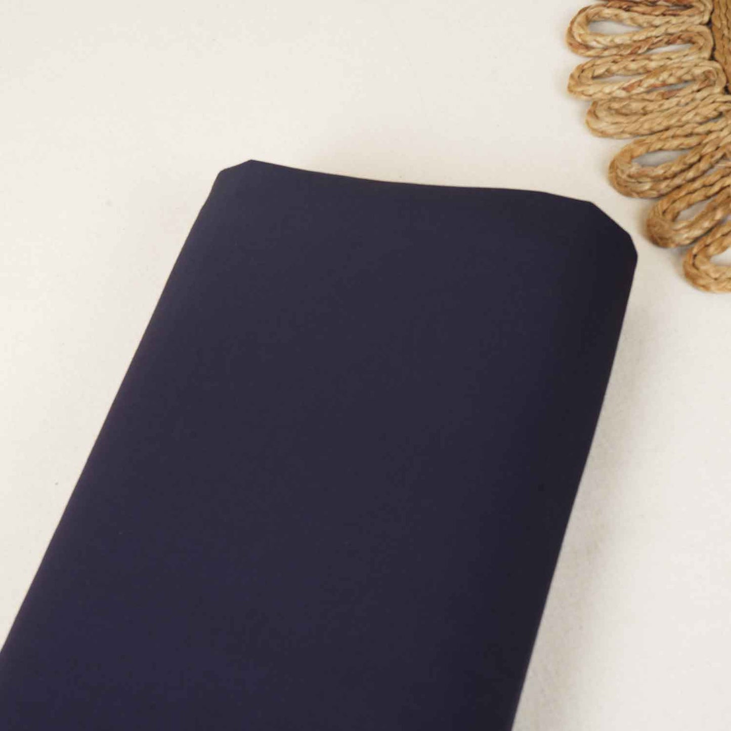 Navy Blue Viscose Suiting Fabric ST-27949