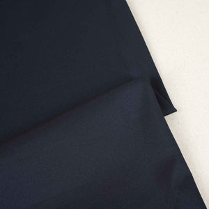 Navy Blue Solid Suiting Lycra Fabric ST-27960 - TradeUNO