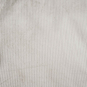 Cream Solid Corduroy Fabric EI-27971 - TradeUNO