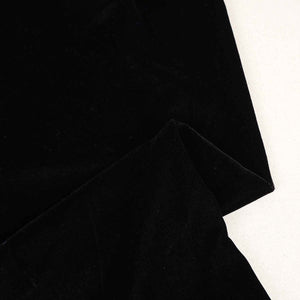 Black Border work Cutdana Embroidery Micro Velvet 9000 SC-28000 - TradeUNO