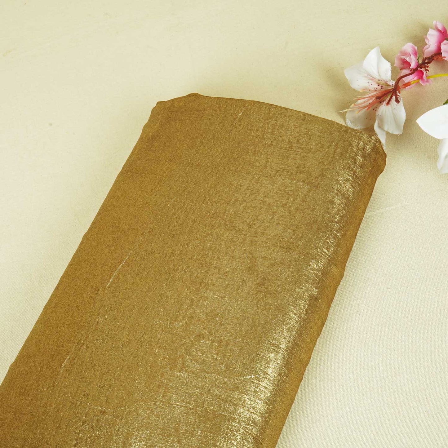 Shimmer Golden Foil Fabric DT-28074