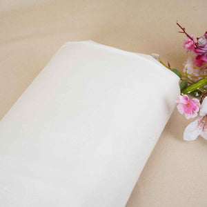 White Solid Super Shantoon RFD L-100 Fabric IF-28287 - TradeUNO