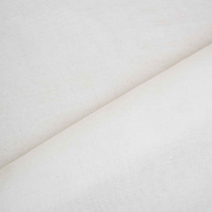 White Solid Super Shantoon RFD L-100 Fabric IF-28287 - TradeUNO