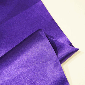 Dark Purple Solid Satin TU 3299