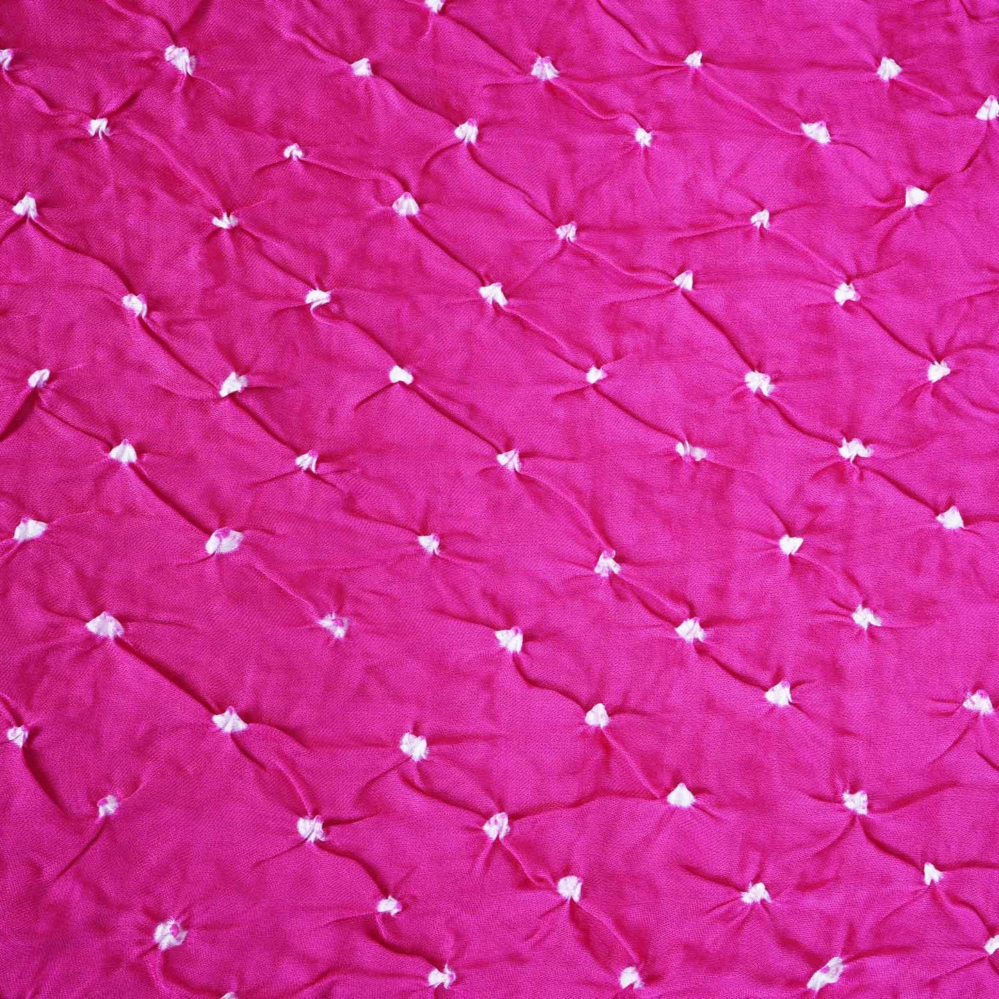 Pink Bandhani Print Modal Silk Fabric SC-28614