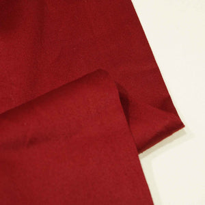 Maroon Solid Cotton Satin TU-7405