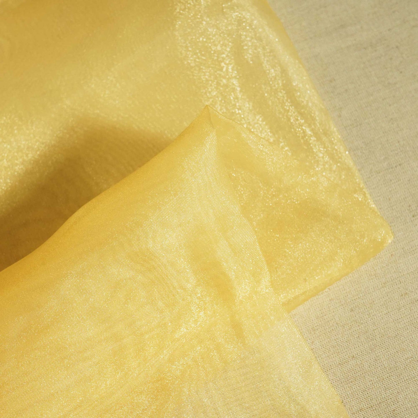 Light Orange Solid Organza Tissue TU-7765