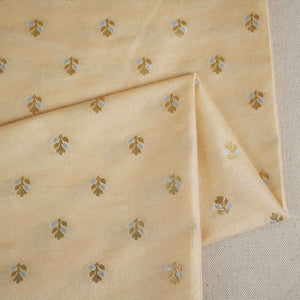 Peach Butti Katan Silk Fabric NH-28872 - TradeUNO