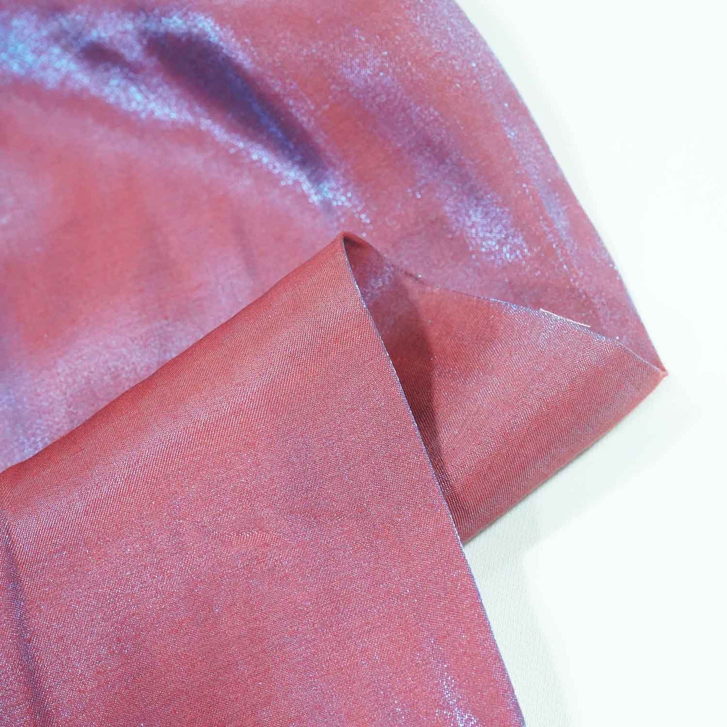 Red Solid Two Tone Satin CF-9128