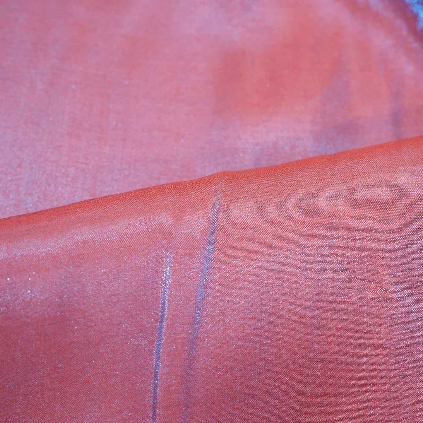 Red Solid Two Tone Satin CF-9128