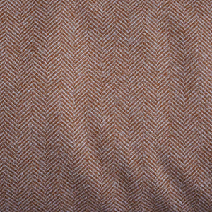 Beige Herringbone Wool Tweed Fabric PDM-28937 - TradeUNO