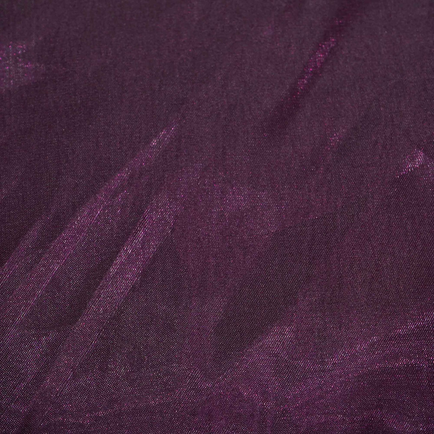 Wine Solid Satin Organza AFC-9447