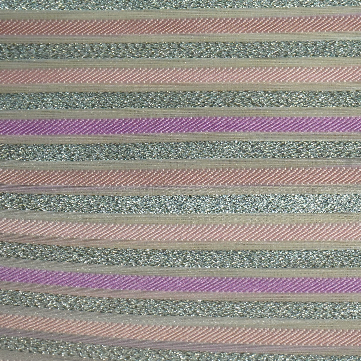 Multicolor Stripes With Lurex Organza Jacquard OE-9532
