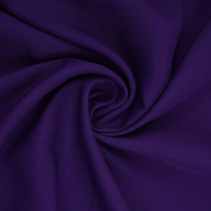 Royal Blue Solid Butter Crepe Fabric STB-03 - TradeUNO