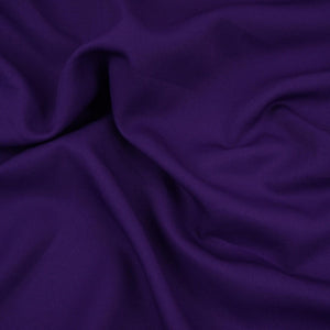 Royal Blue Solid Butter Crepe Fabric STB-03 - TradeUNO