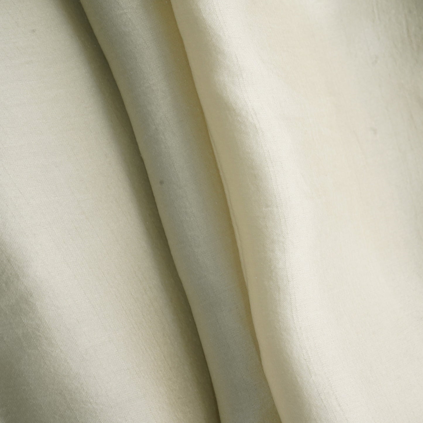 Light Beige Solid Bemberg Silk Fabric 13462