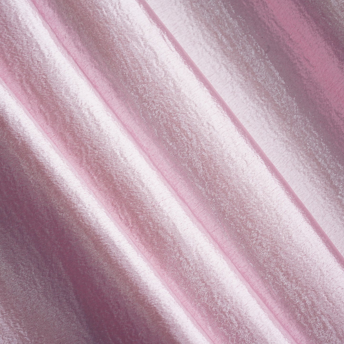 Baby Pink Solid Soft Satin Fabric 21899
