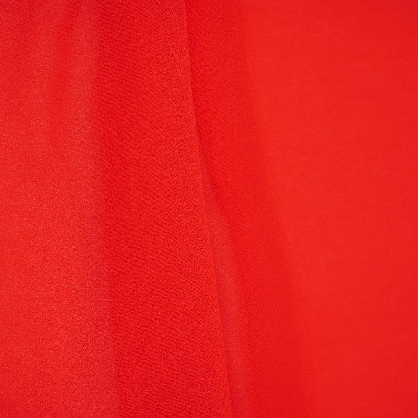 Red Solid Royal Georgette Fabric MKR-17