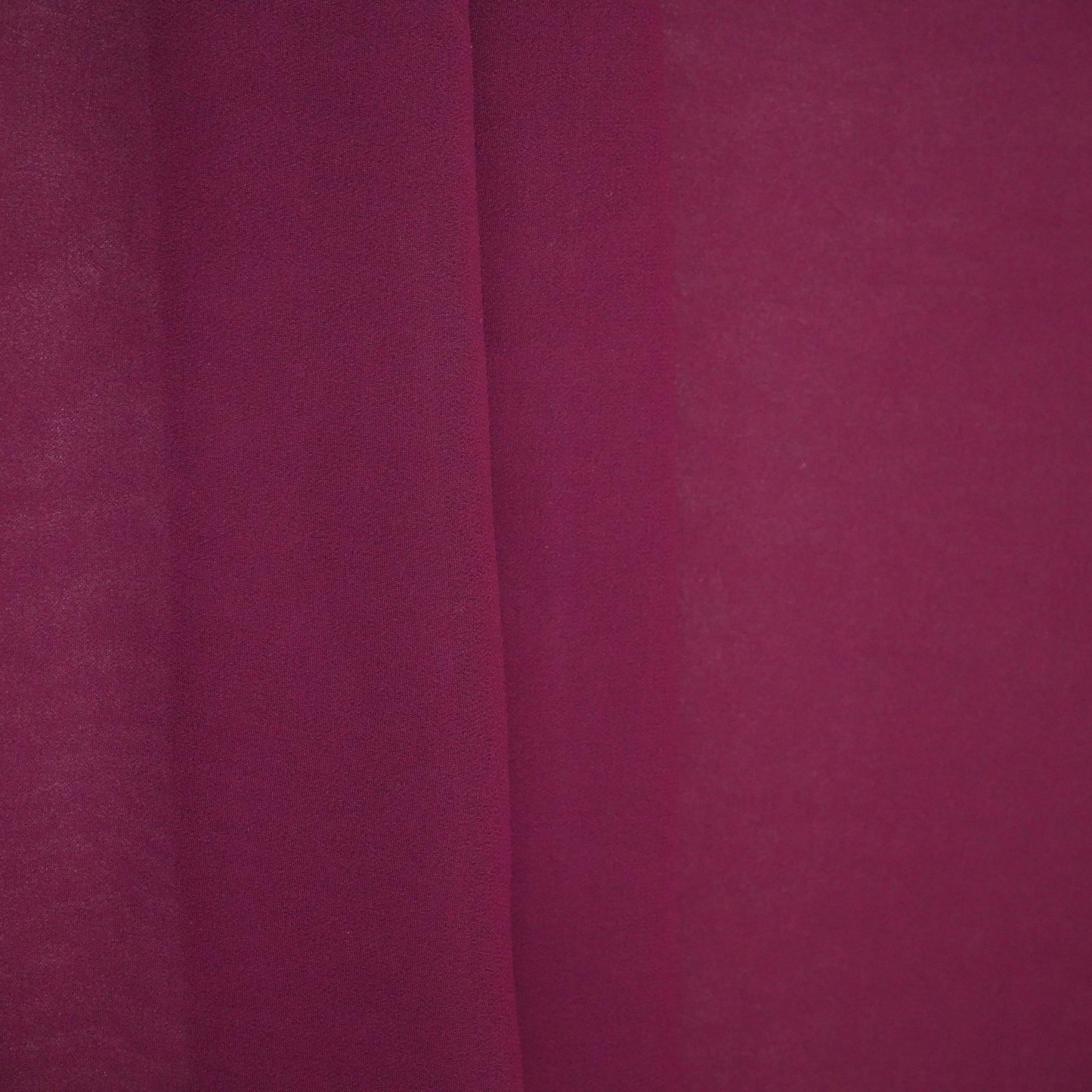 Wine Solid Royal Georgette Fabric MKR-21