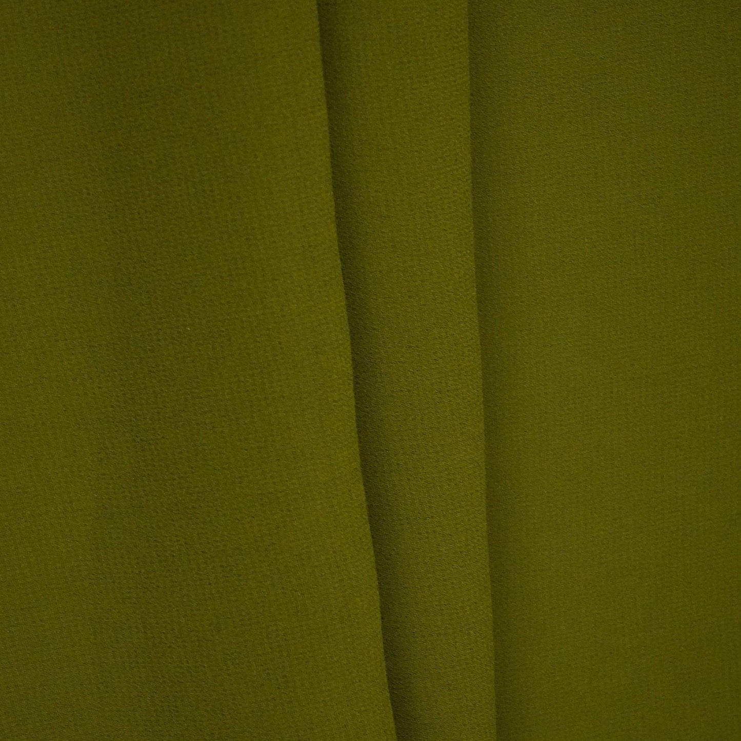 Mehendi Green Solid 60Gm Georgette Fabric SSMG-32